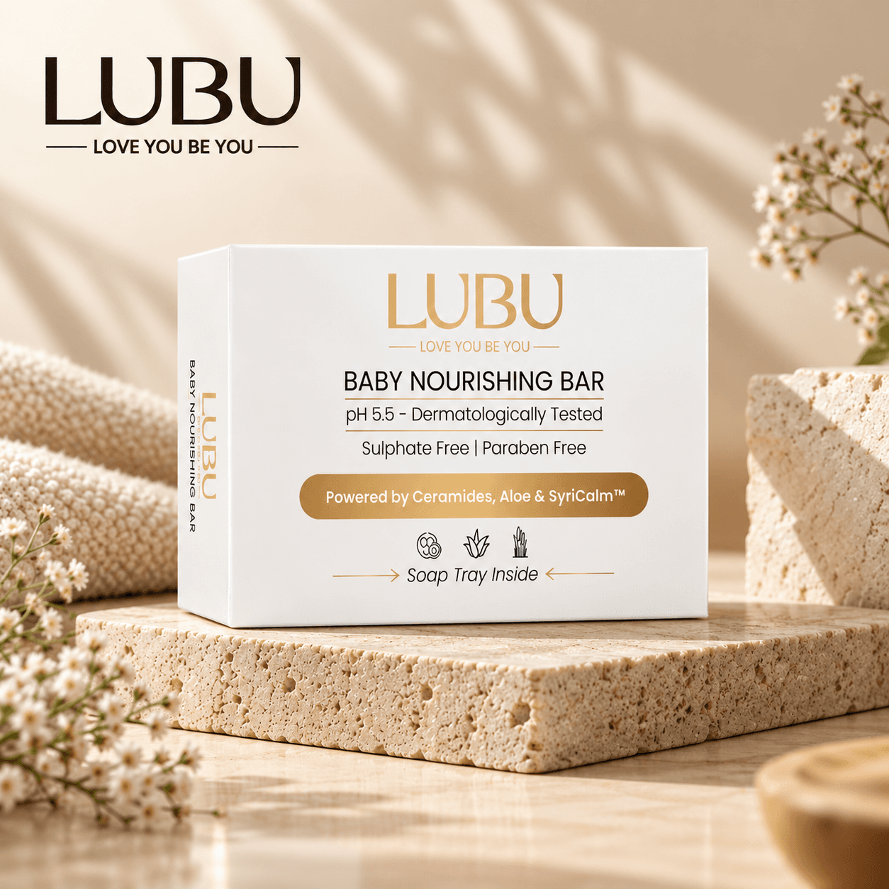 LUBU Baby Nourishing Bar 75G — Single