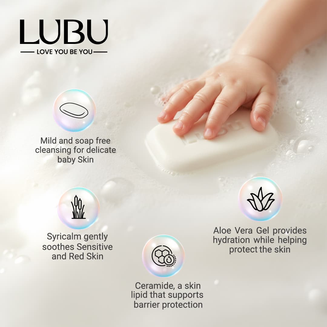 LUBU Baby Nourishing Bar 75G (Pack Of 9) view 6